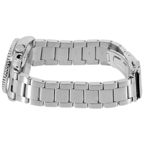 Seiko 5 Sports SKX Midi Automatic Teal Dial Silver Steel Strap Watch For Men - SRPK33K1 - Image 4